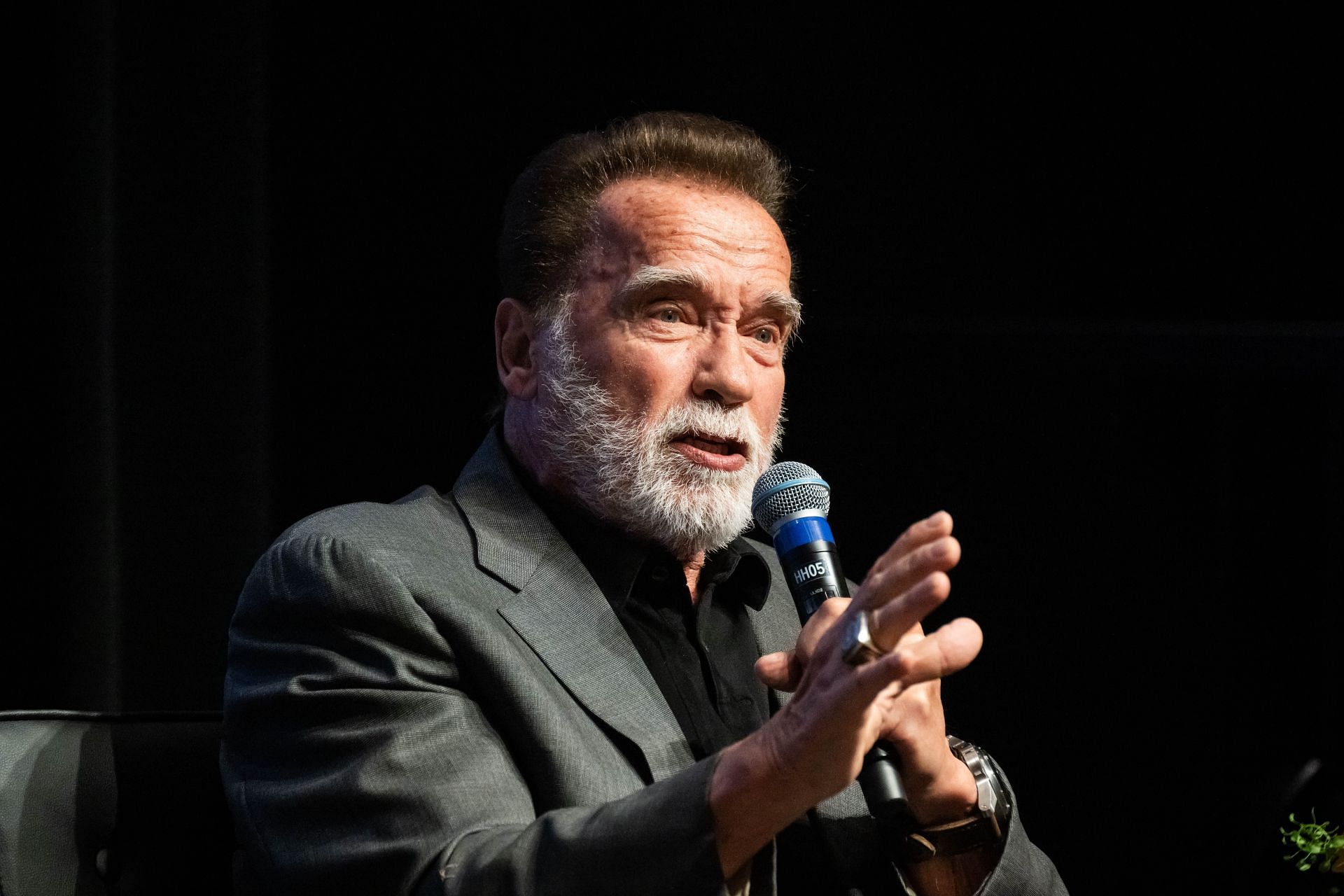 Former Gov. Arnold Schwarzenegger Attends Aspen Institute Planet Summit At USC In Los Angeles - Source: Getty