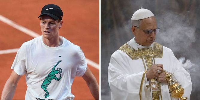 "Had to pick Pope today or it would be overshadowed by Jannik Sinner return"- Tennis fans react hilariously to Pope Leo XIV's election