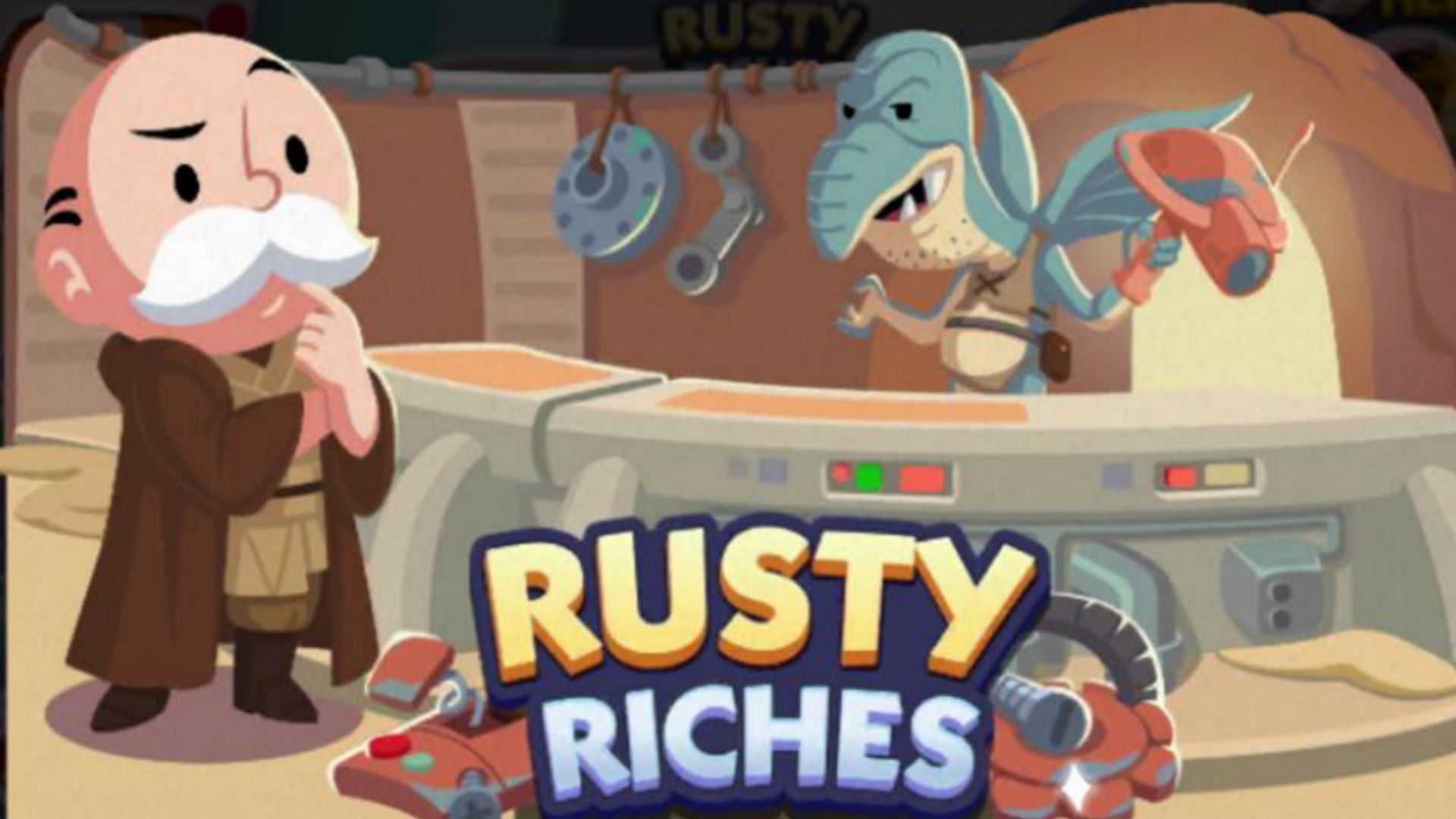 Playing the Monopoly Go Rusty Riches event enables you to earn many rewards (Image via Scopely)