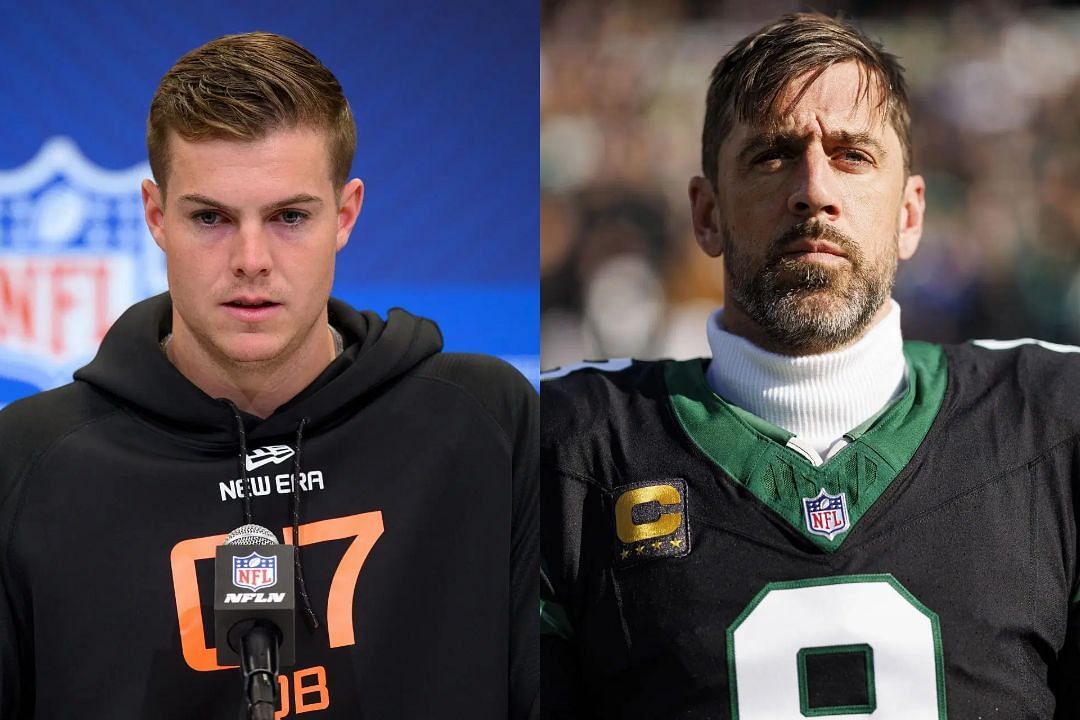 Will Howard comments on Aaron Rodgers rumors