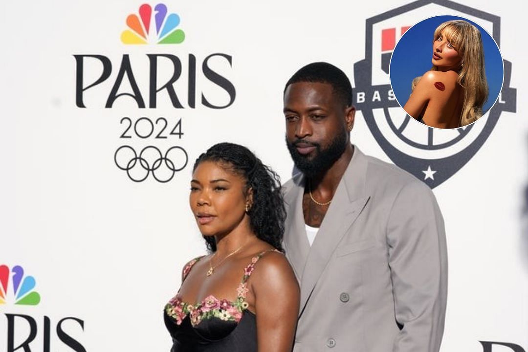 Dwayne Wade, and Gabrielle Union at the Olympics, Sabrina Carpenter on Instagram 