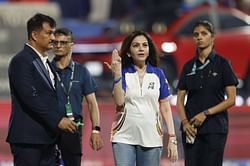 Rohit Sharma & Nita Ambani take a lap of honor around Wankhede Stadium after MI vs DC IPL 2025 match [Watch]