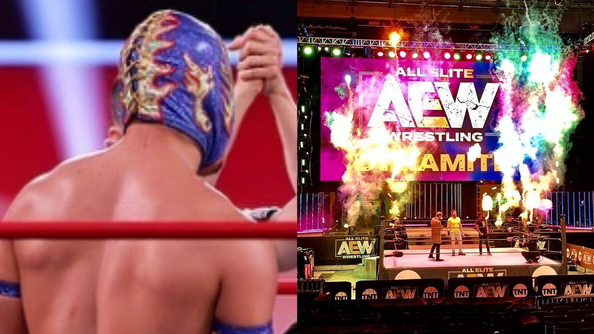 A former AEW star sends a bold message ahead of huge match. (Image via the star