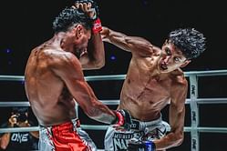 "Bro is Luffy" - Fans marvel at Nabil Anane's insane use of his absurd reach against Brazilian mauler in Bangkok tussle