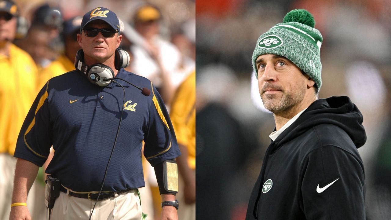 Aaron Rodgers anoints ex-Cal HC Jeff Tedford as &quot;GOAT&quot; after Hall of Fame induction