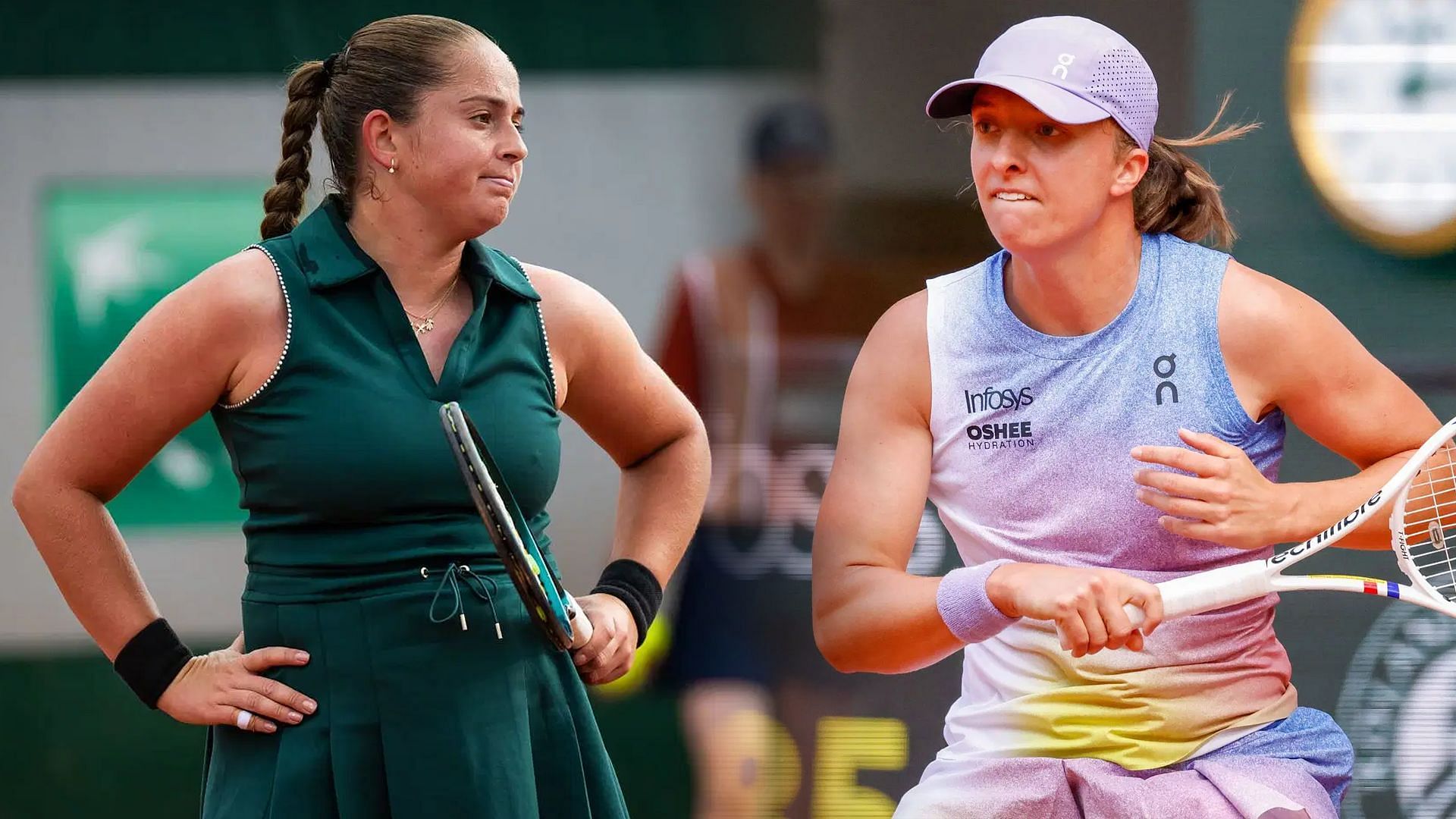 Jelena Ostapenko showed her respect towards Iga Swiatek- Image Source: Getty