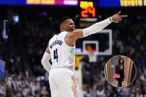 Russell Westbrook's wife Nina shares rare glimpse of family moments with twin daughters and son
