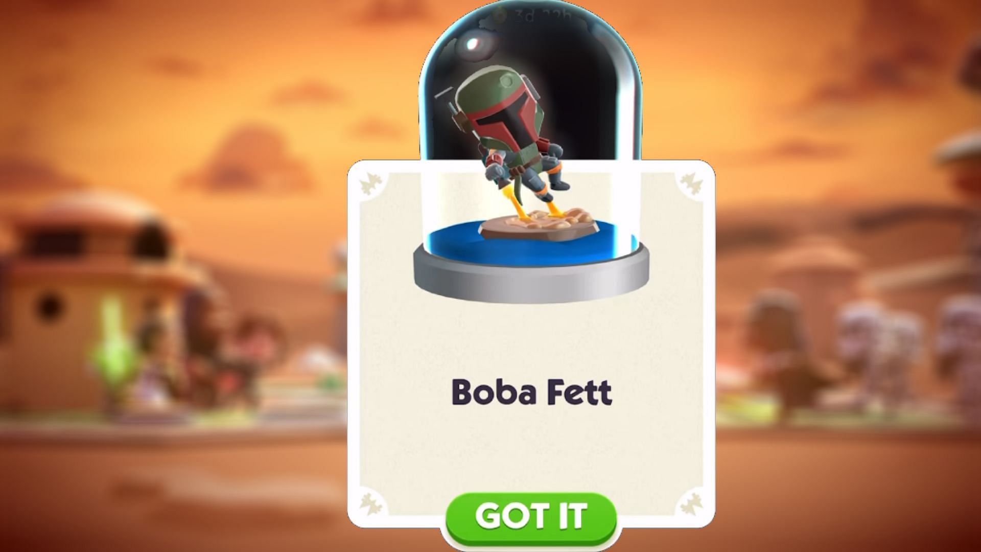The Boba Fett Token has arrived in Monopoly Go (Image via Scopely)