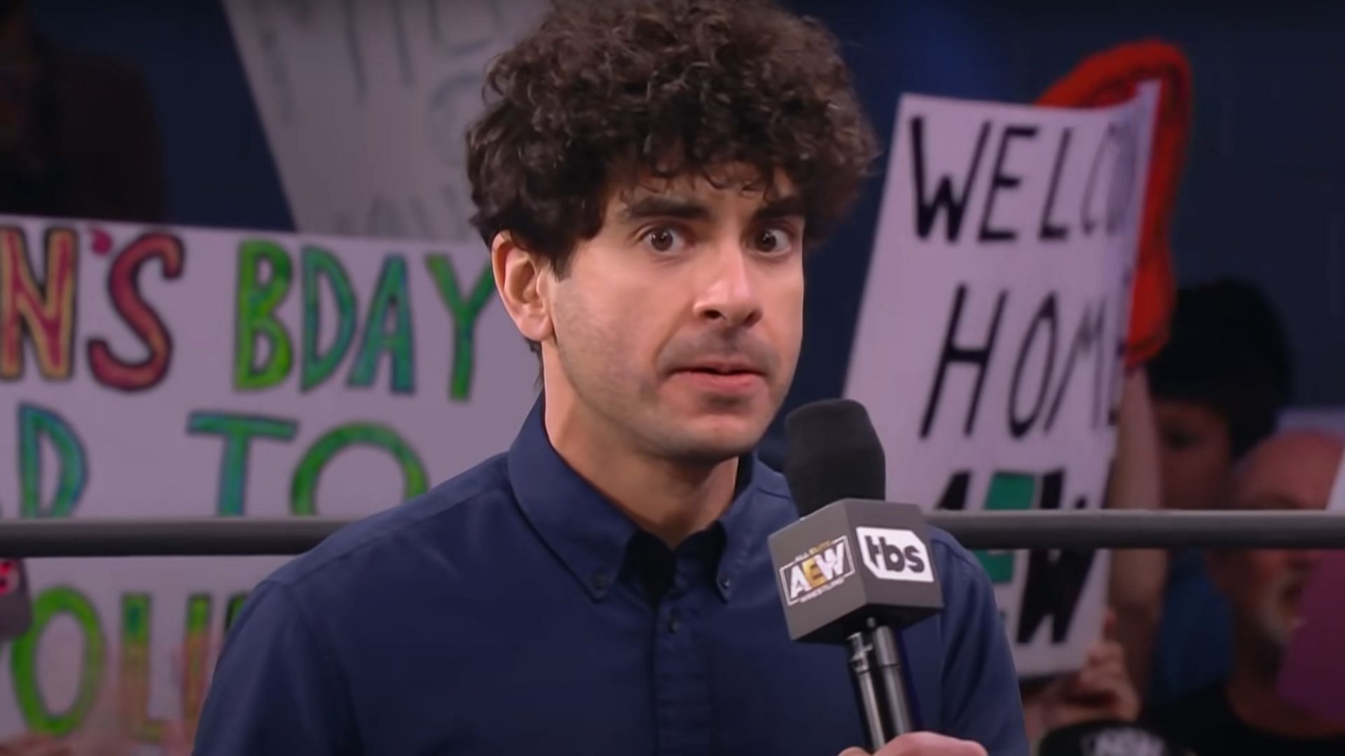 Tony Khan is the president of AEW. (Image credits: AEW YouTube channel)
