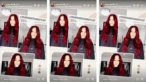 Fyre showed off a new look on social media. [Image credit: Alba Fyre's Instagram]