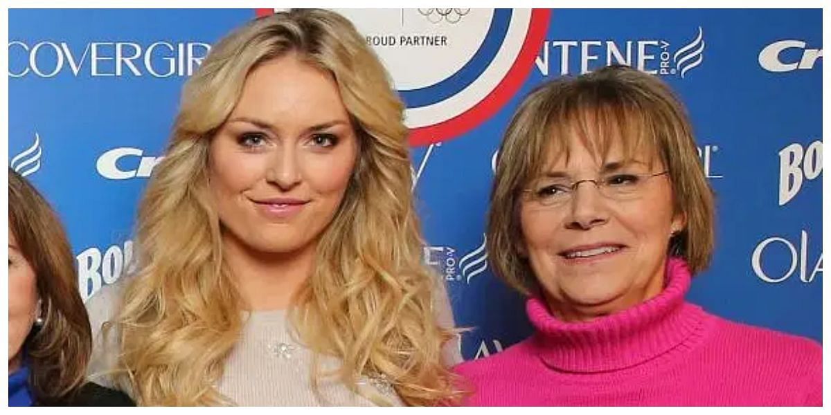 Lindsey Vonn and her mother Linda Krohn
