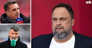 Manchester United icon Roy Keane hits out at Nottingham Forest as he sums up decision to ban Gary Neville from stadium with two-word response
