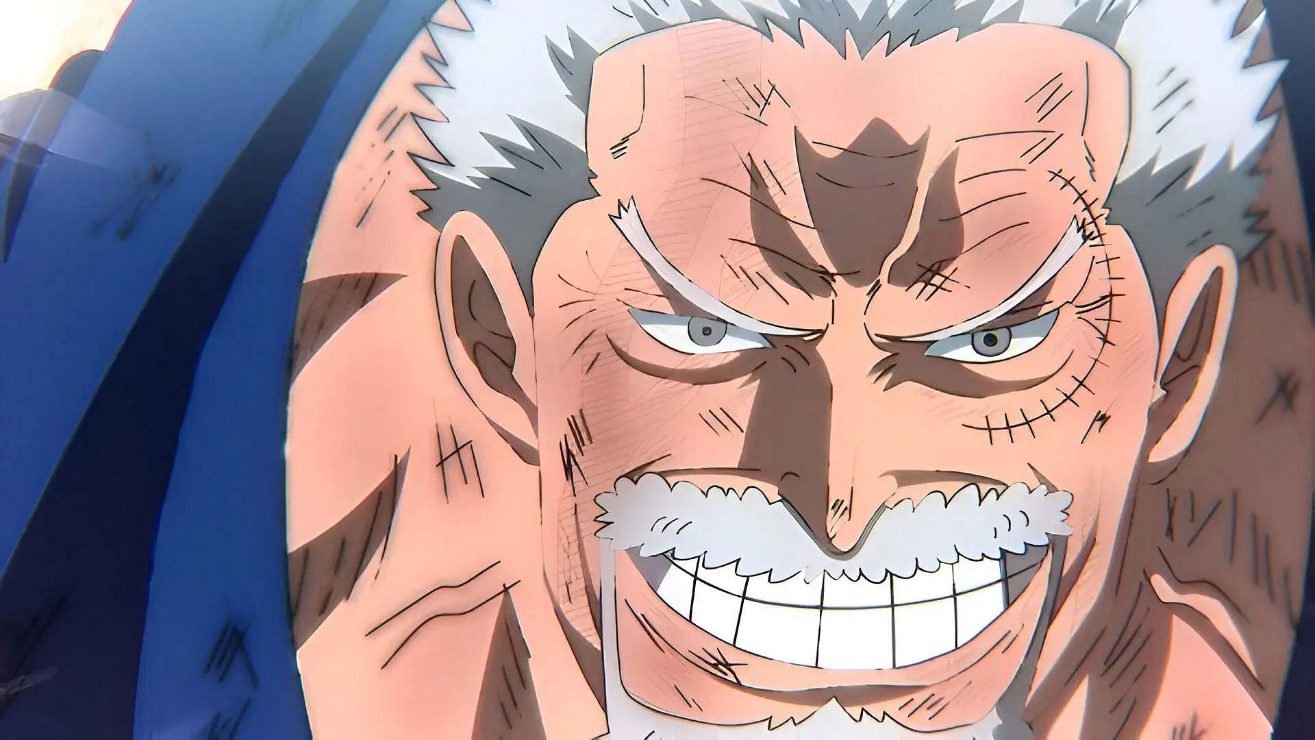 Garp as seen in the One Piece anime (Image via Toei Animation)