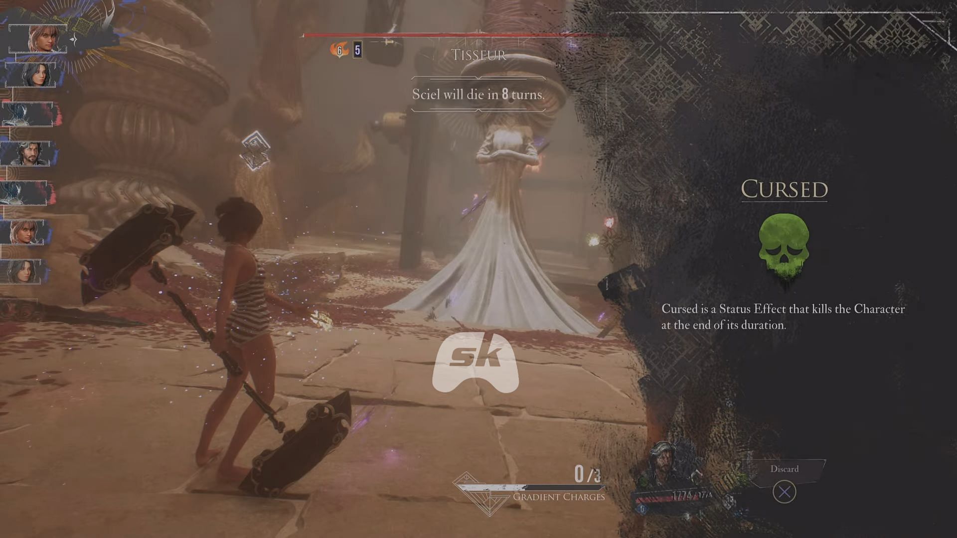 Understanding the Cursed status effect (Image via Sportskeeda Gaming || Kepler Interactive)