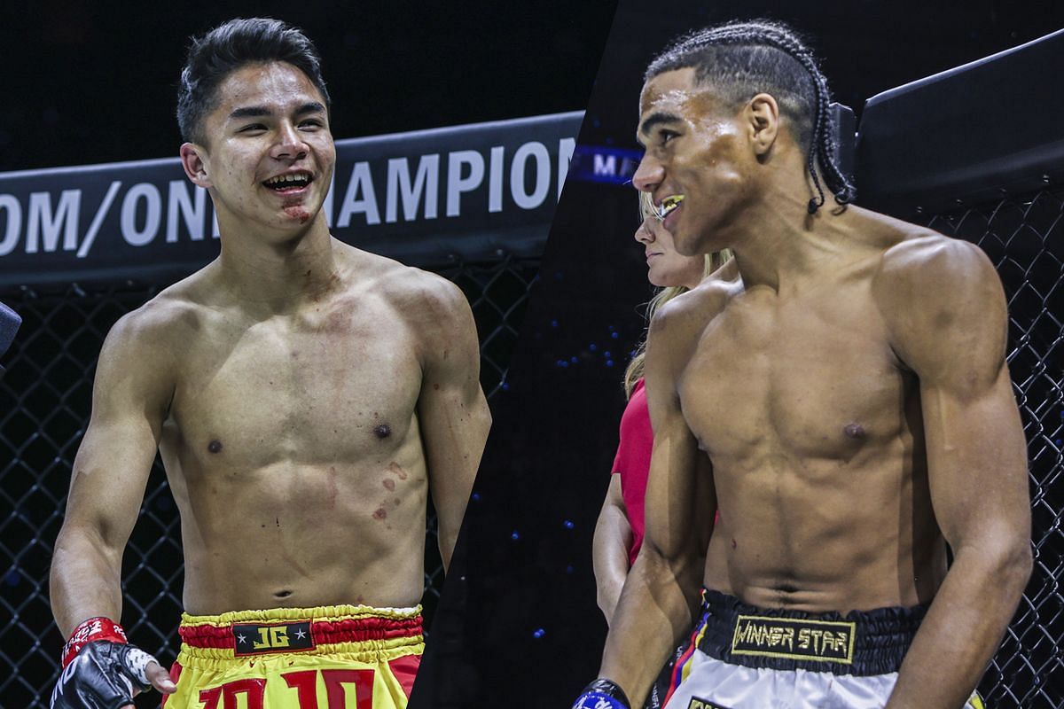 Johan Ghazali (L) and Johan Estupinan (R) | Image by ONE Championship
