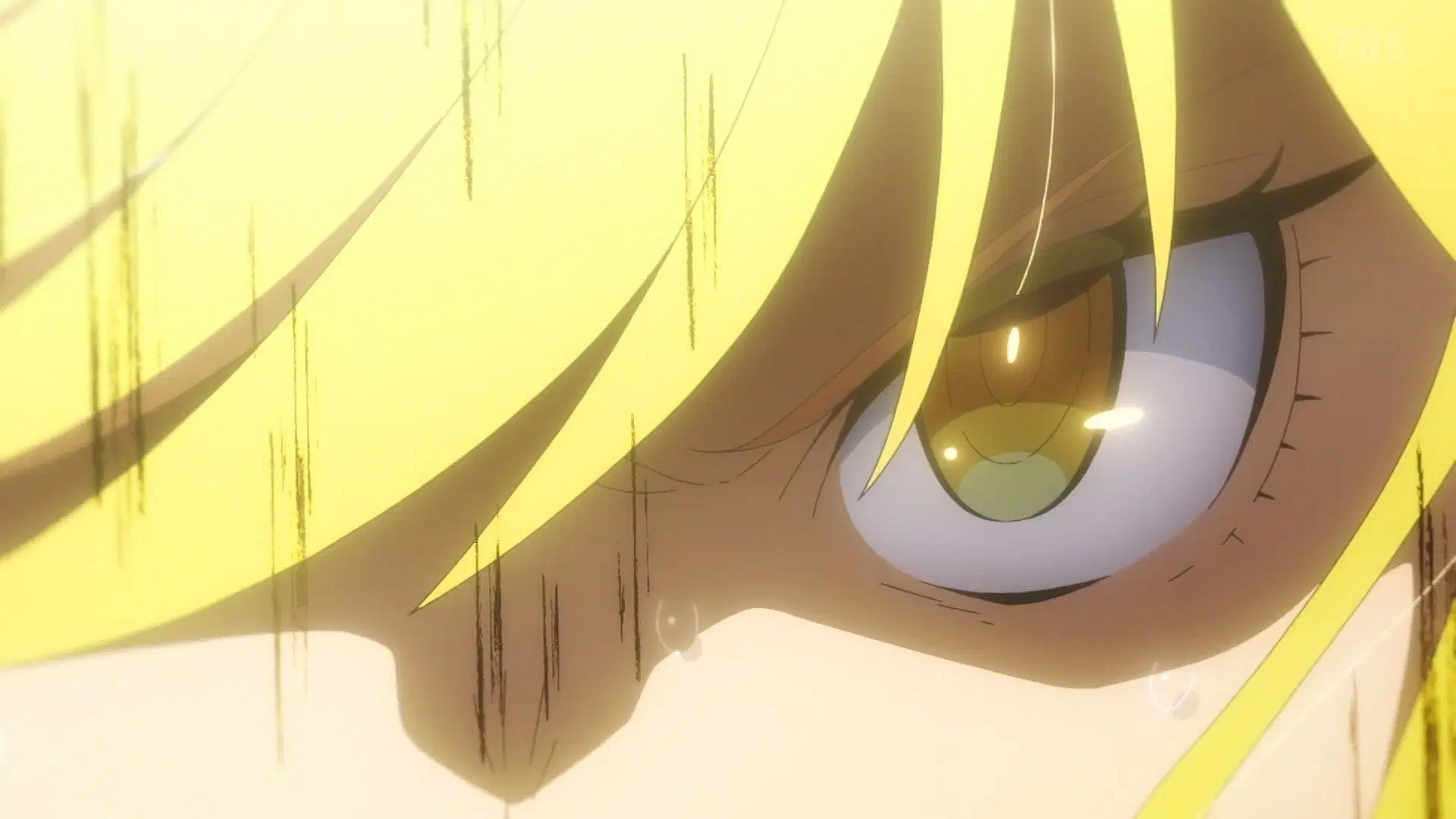Lilisa&#039;s look of determination (Image via Bandai Namco Pictures)