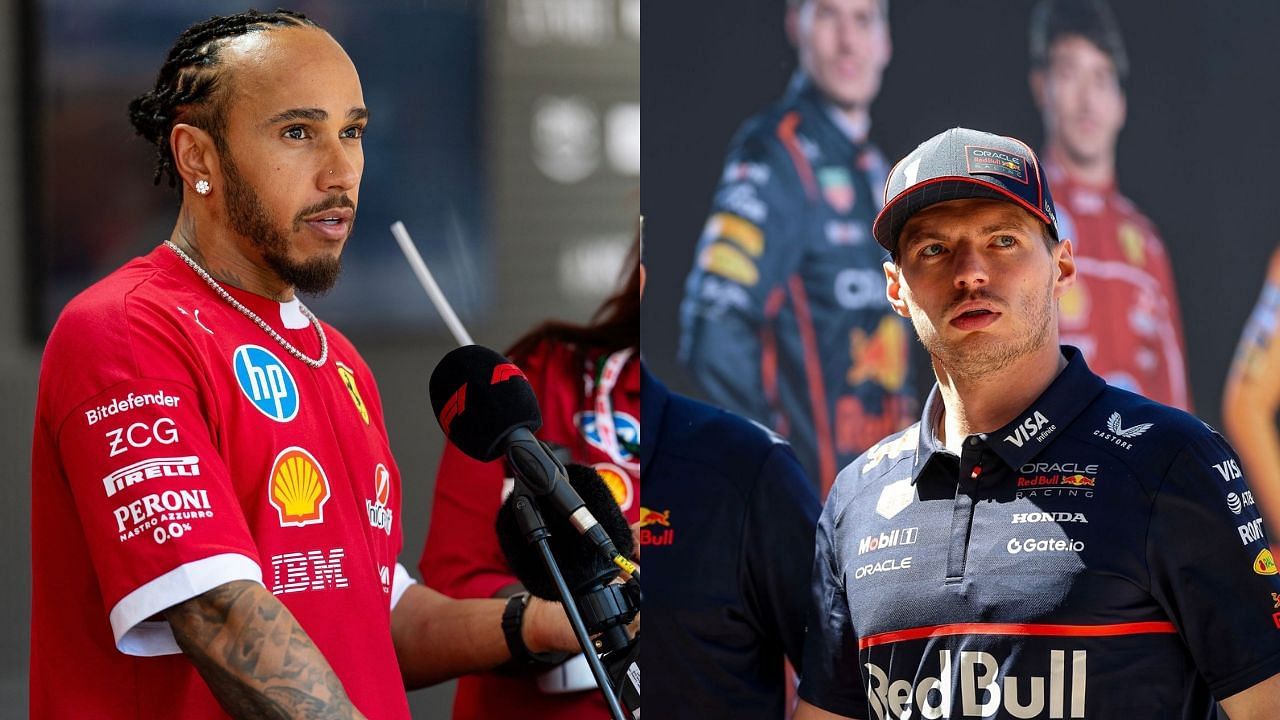Lewis Hamilton Max Verstappen [images via Getty]