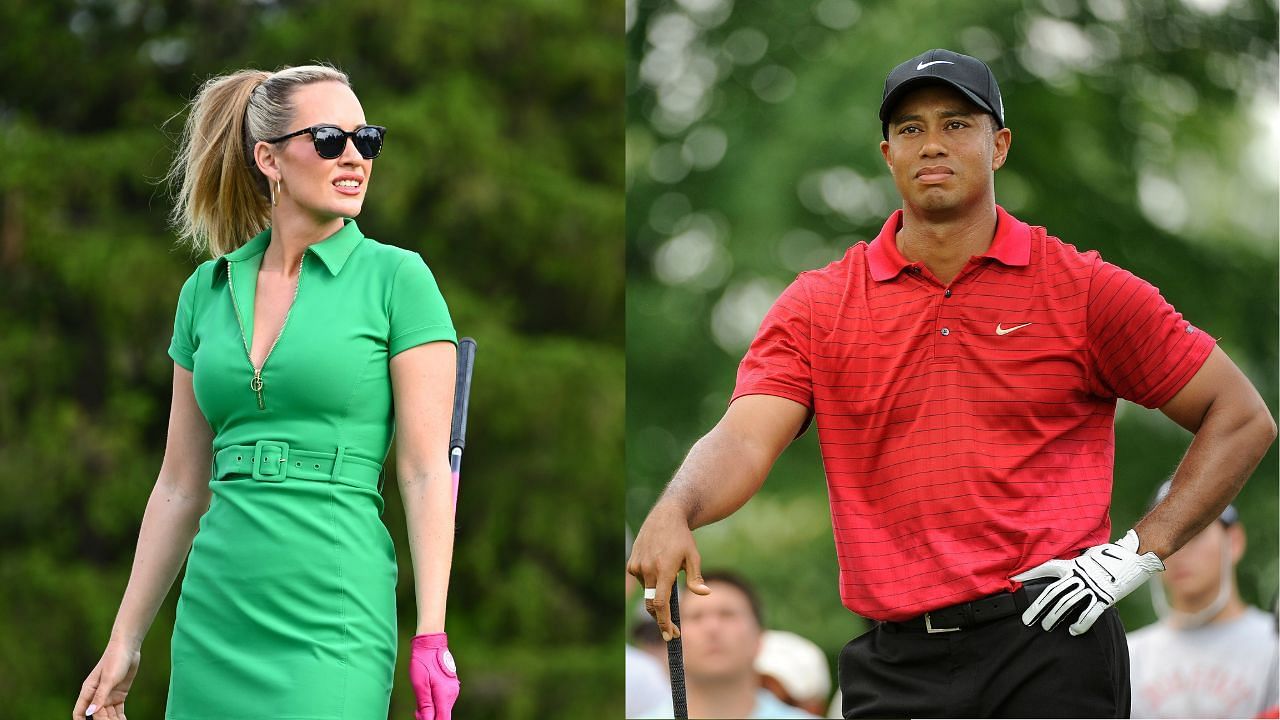 When Paige Spiranac defended Tiger Woods during the 2009 debacle (Images via Getty)
