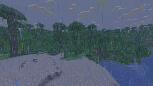 Environmental fog consists of underwater, underlava, and weather fog effects (Image via Sportskeeda Gaming || Mojang Studios)