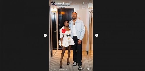 Jonathan Owens' anniversary message to wifey Simone Biles/@jowens