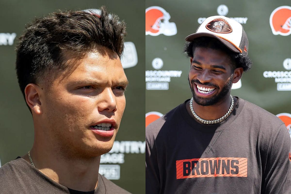NFL fans question Shedeur Sanders after Browns star posts team photo without rookie QB (Image Credits - IMAGN/GETTY)