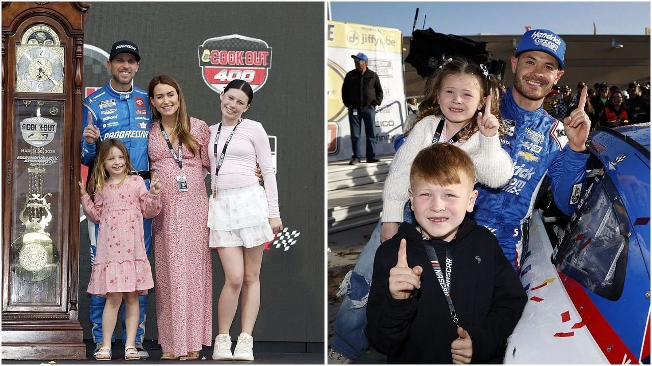 Denny Hamlin&rsquo;s fianc&eacute;e drops heartfelt words on Kyle Larson&rsquo;s daughter Audrey&rsquo;s golden birthday post (Getty Images)