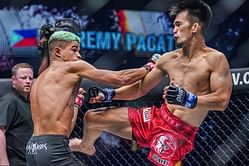 "The cracking sound" - Fans feel the terrifying pain Fabricio Andrade unloaded on Jeremy Pacatiw in pivotal Singapore clash