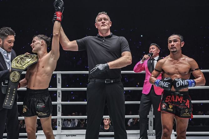 “They showed me love”- Jonathan Di Bella says fans appreciated his masterful performance against the legendary Sam-A