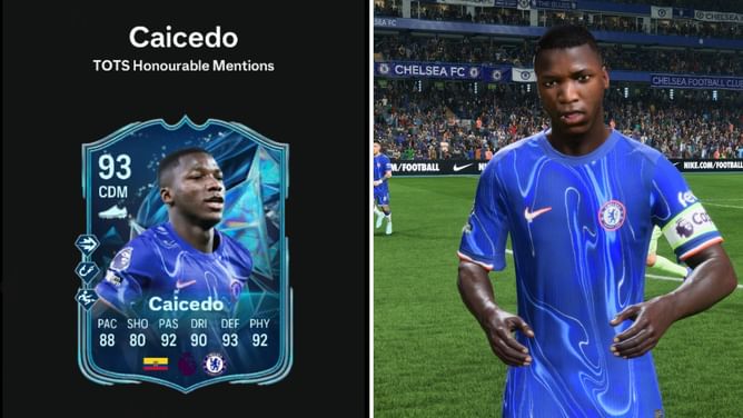 EA FC 25 Moises Caicedo TOTS Honourable Mentions SBC: All tasks and cheapest solutions
