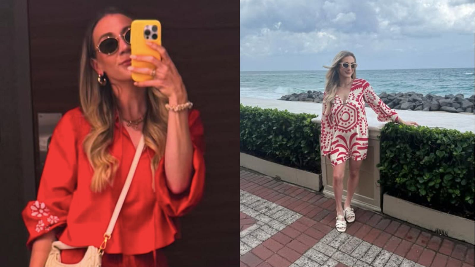 Kristen Saban is spending some time at Grand Cayman. - Source: Instagram/@kristennsaban