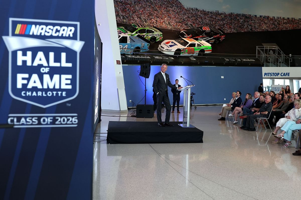 Which icons have been inducted into the NASCAR Hall of Fame Class of 2026?