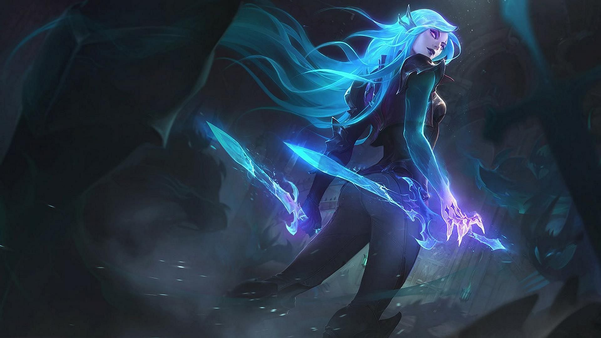 Death Sworn Katarina in League of Legends (Image via Riot Games)