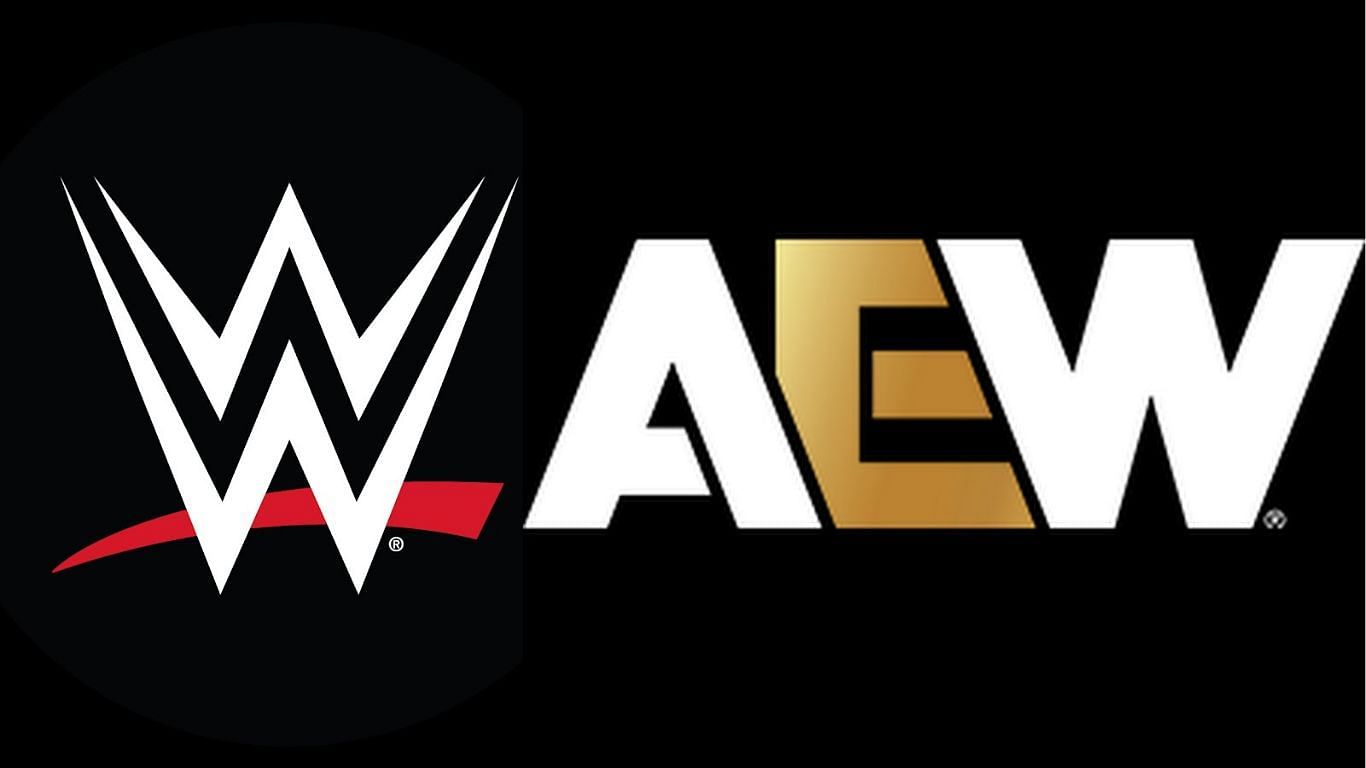 WWE and AEW logos [ Image from WWE and AEW