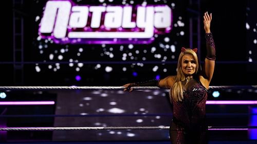 Natalya at WrestleMania 36 (Picture Courtesy: WWE.com)