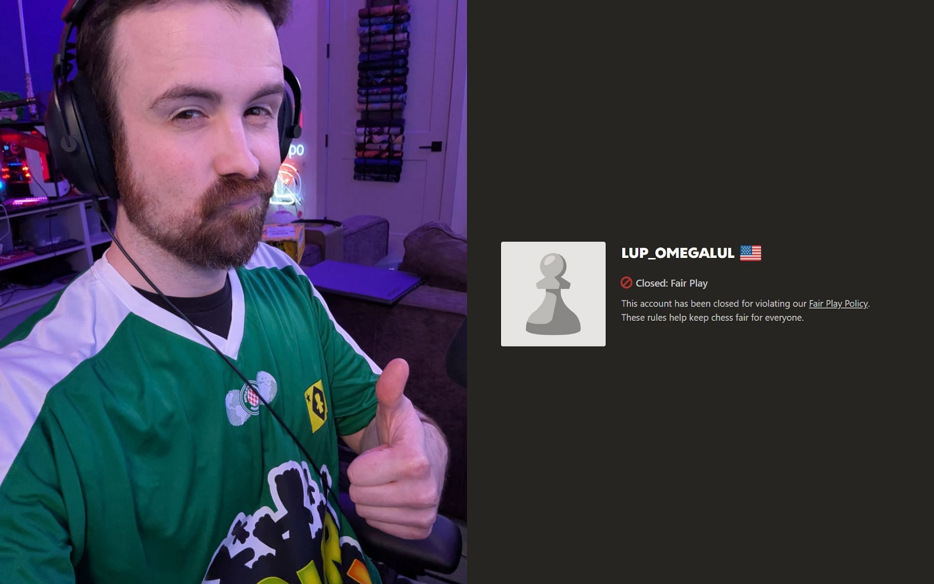 Chess.com bans DrLupo following cheating scandal