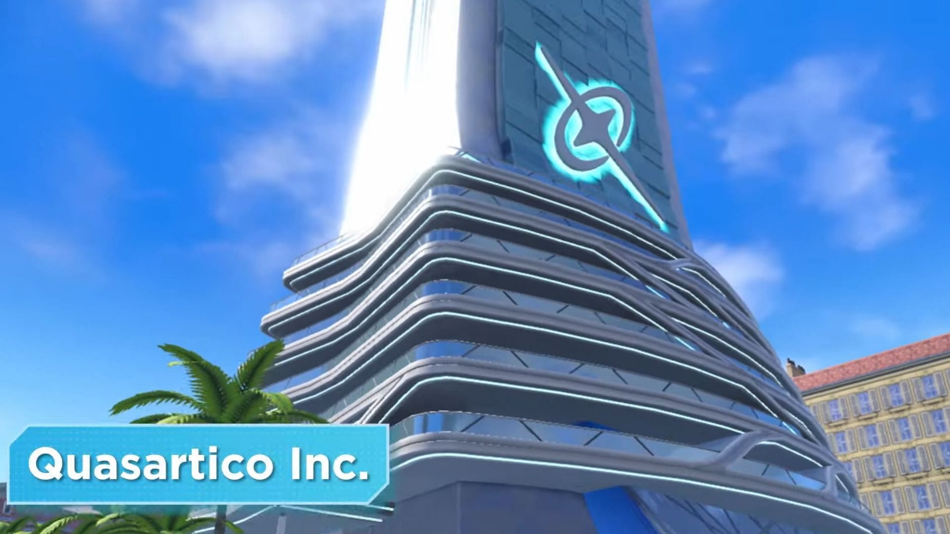 Quasartico Inc., as is revealed in the teaser (picture about the Pokemon company)