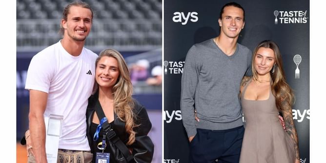Alexander Zverev's girlfriend Sophia shares 3-word message as she jets off after brief reunion with German at Hamburg Open