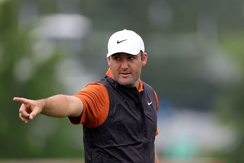 Scottie Scheffler at the 2025 PGA Championship - Preview Day Three (Source: Getty)