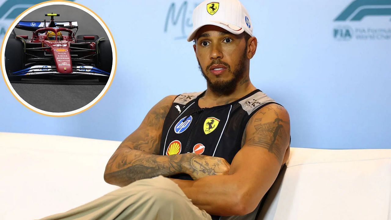 Lewis Hamilton at Miami GP [Image Source: Getty]