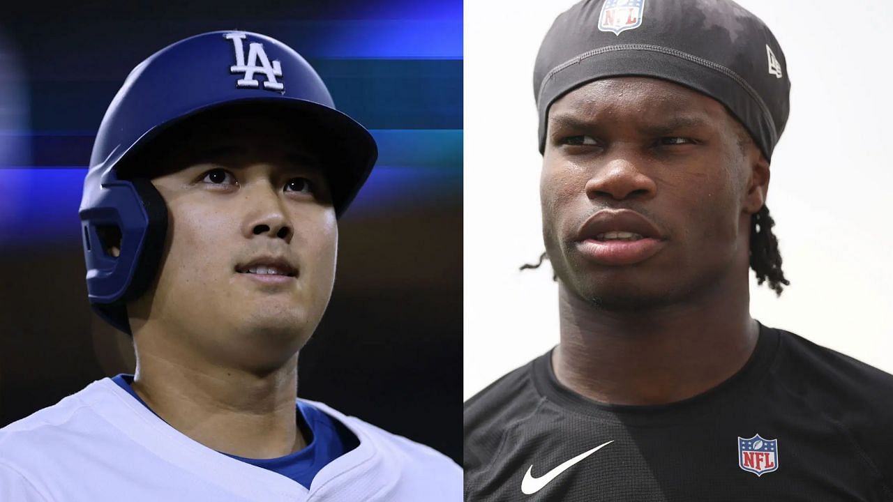 Shohei Ohtani (L) and Travis Hunter (R) (Images from - Getty)