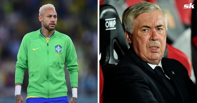 Carlo Ancelotti explains why Neymar Jr missed out on latest Brazil squad