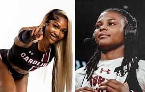 MiLaysia Fulwiley drops 1-word reaction adoring GF JaMeesia Ford’s snaps in a vintage filter