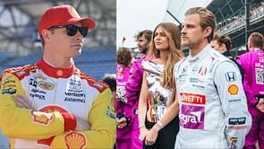 Marcus Ericsson's wife subtly throws shade at Josef Newgarden's controversial 2023 Indy 500 win