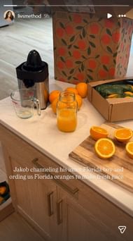 Olivia’s Instagram story @ livsmethod