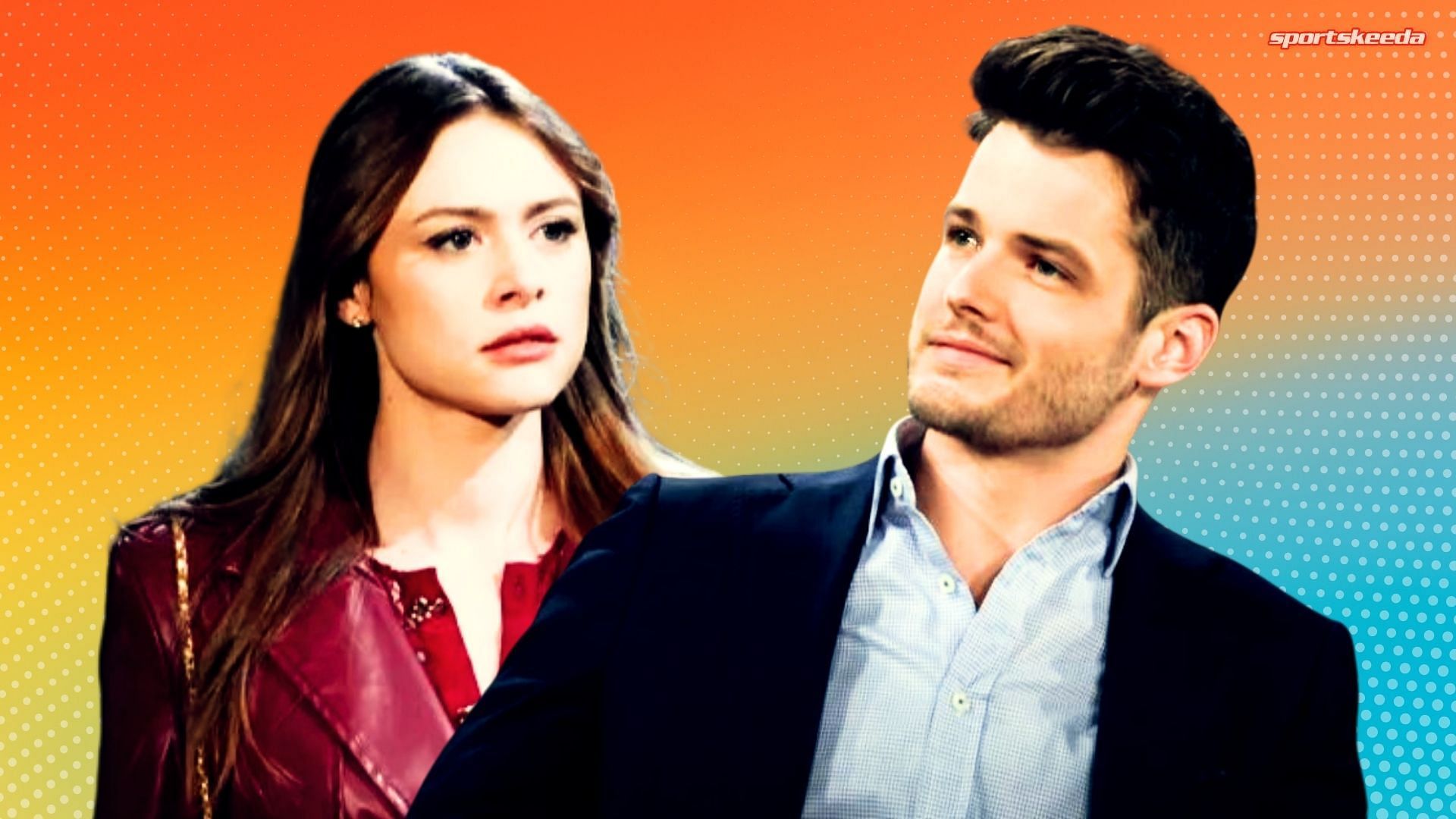 Claire and Kyle on The Young and the Restless (Custom edit by Sportskeeda, Original Image [CBS])t