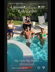Laura Govan posts photo of her children, Aloni, Hamiley, Izela and Alijah Arenas on Instagram (Source: Instagram/lauramgovan)