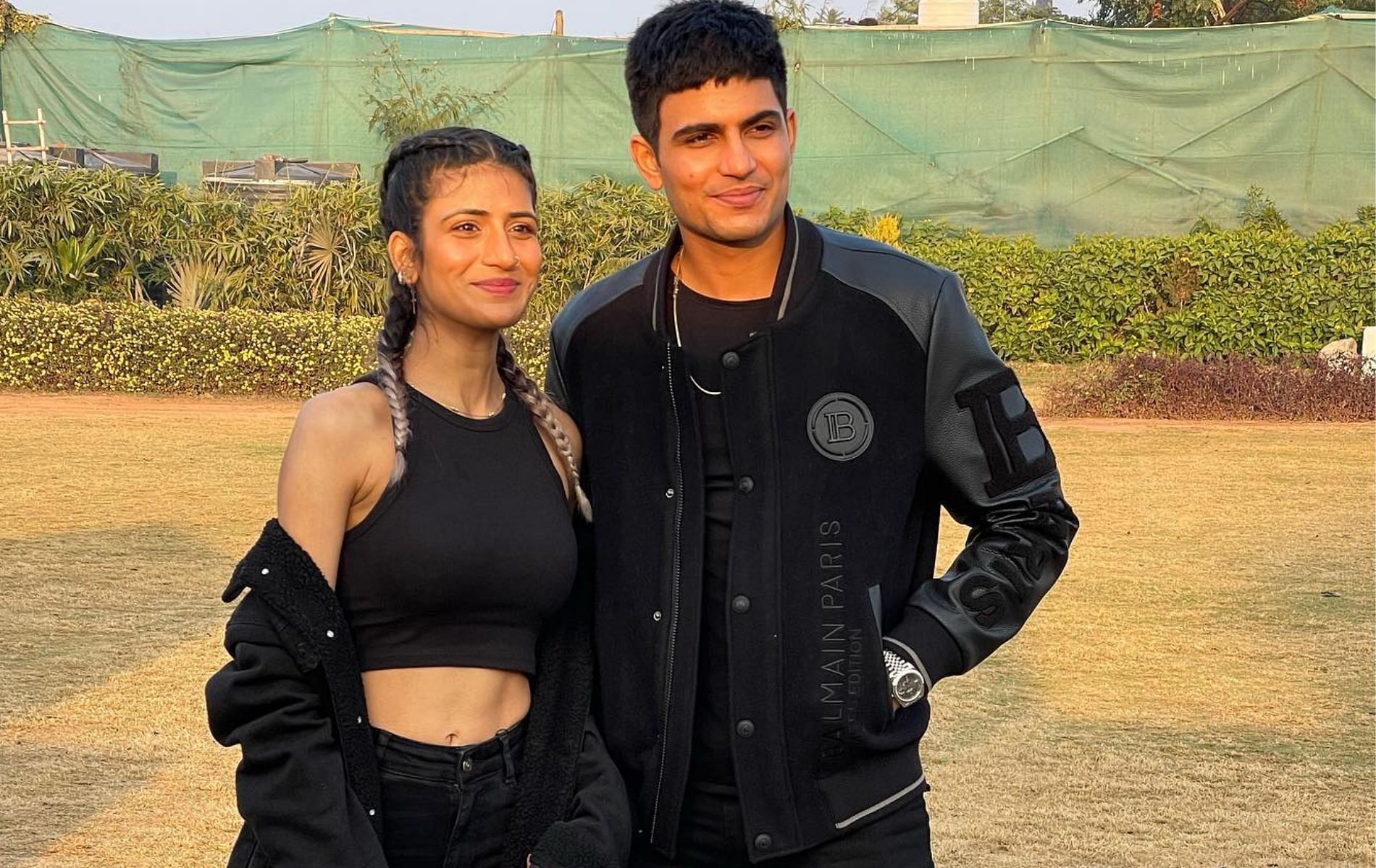 Shubman Gill (right) with his sister Shahneel Gill. (Pic: Instagram/shahneelgill).