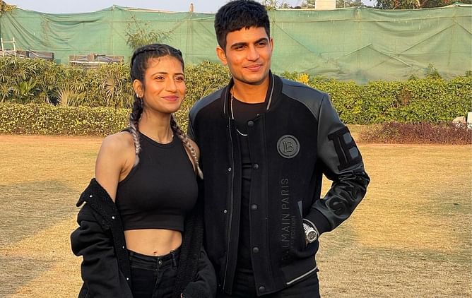 Shubman Gill spotted with sister at Chandigarh airport ahead of IPL 2025 playoffs [Watch]