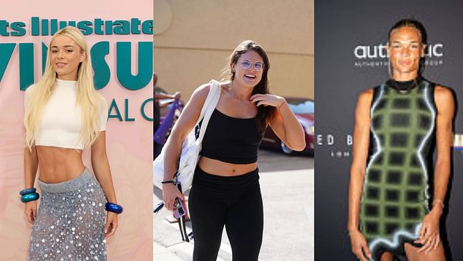 Olivia Dunne, Anna Hall, and others gush over Ilona Maher's SI Swimsuit beach photoshoot
