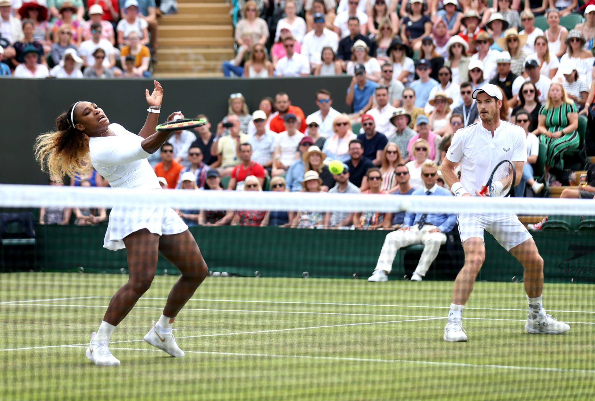 Serena Williams and Andy Murray - Source: Getty